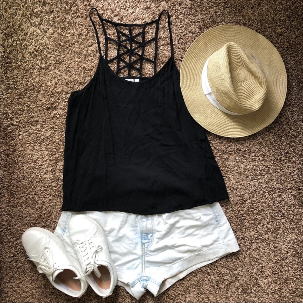 Nordstrom BP black tank top size medium